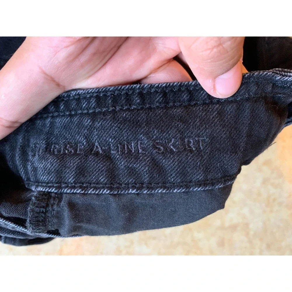 American Eagle size 2 High-Rise A-Line Skirt - Picture 7 of 7